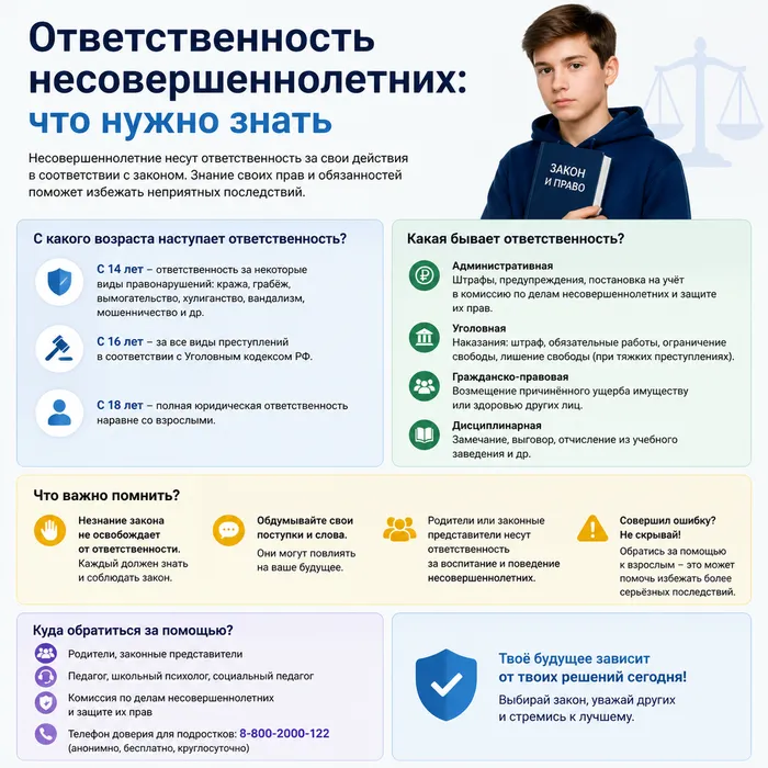 Памятка уголовная ответственность